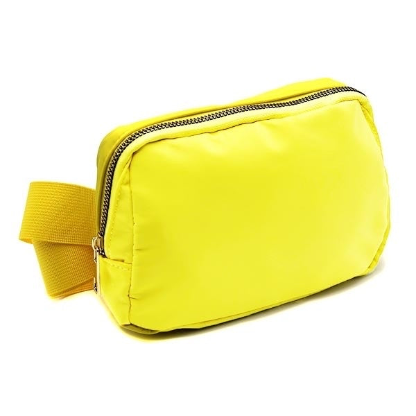 Bright Yellow Fanny Pack