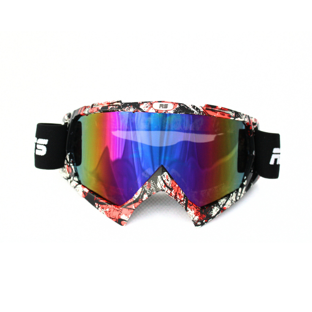 Red & Black Spazzing Goggles