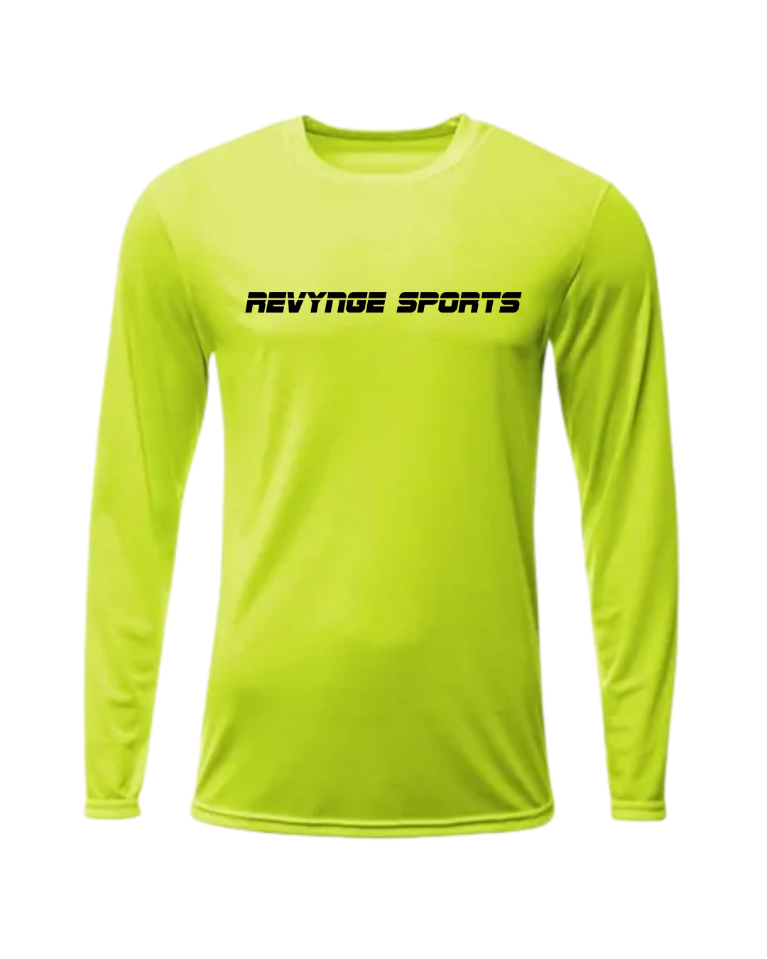 Revynge Sports Logo Dri-Fit Long Sleeve (Neon)