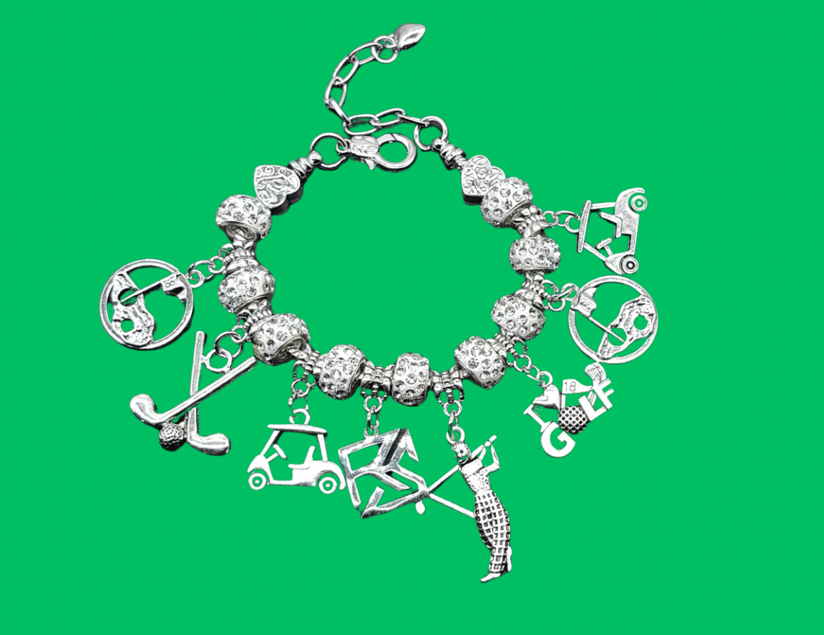 Golf Charm Bracelet