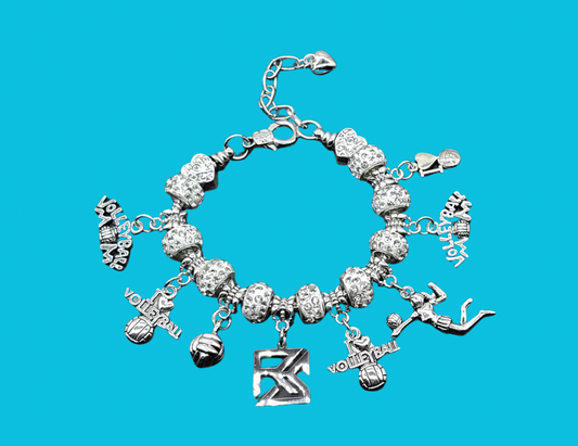 Volleyball Charm Bracelet