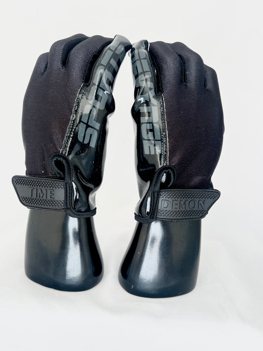 Demon Time Football Gloves (Black)